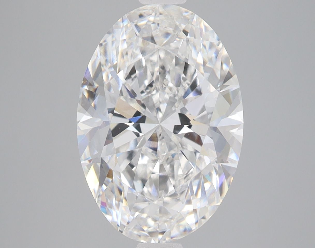4.00 Carat D-VVS2 Oval Lab Diamond