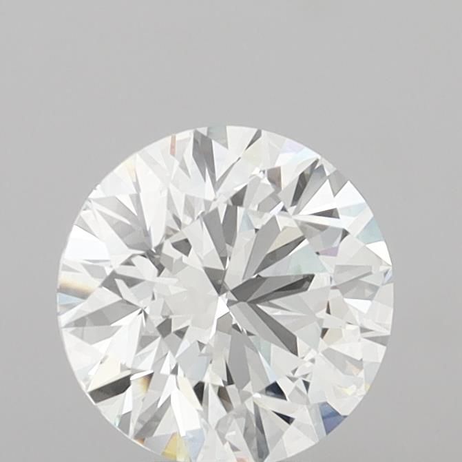 4.05 Carat E-VVS2 Round Lab Diamond
