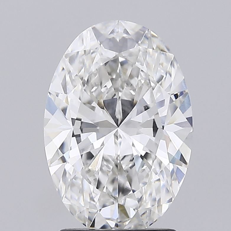 2.37 Carat E-VVS2 Oval Lab Diamond