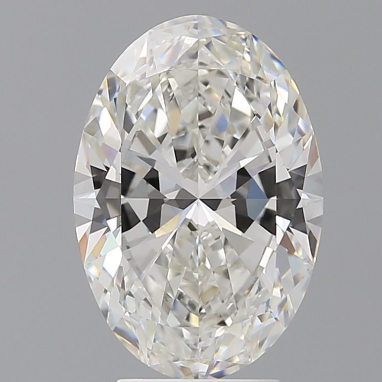 4.04 Carat G-VVS1 Oval Lab Diamond