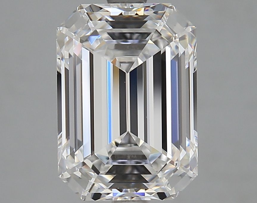 4.18 Carat D-VVS2 Emerald Lab Diamond