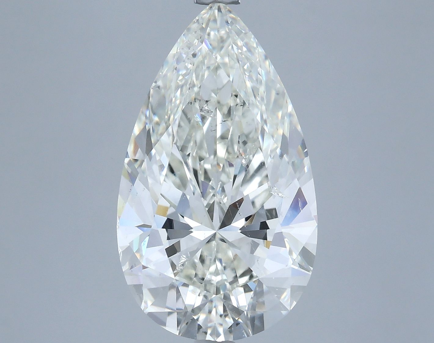 6.01 Carat I-SI1 Pear Cut Diamond