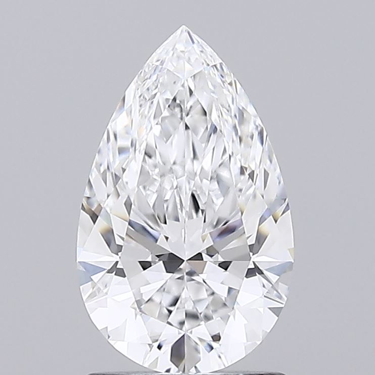 1.53 Carat D-VVS2 Pear Lab Diamond