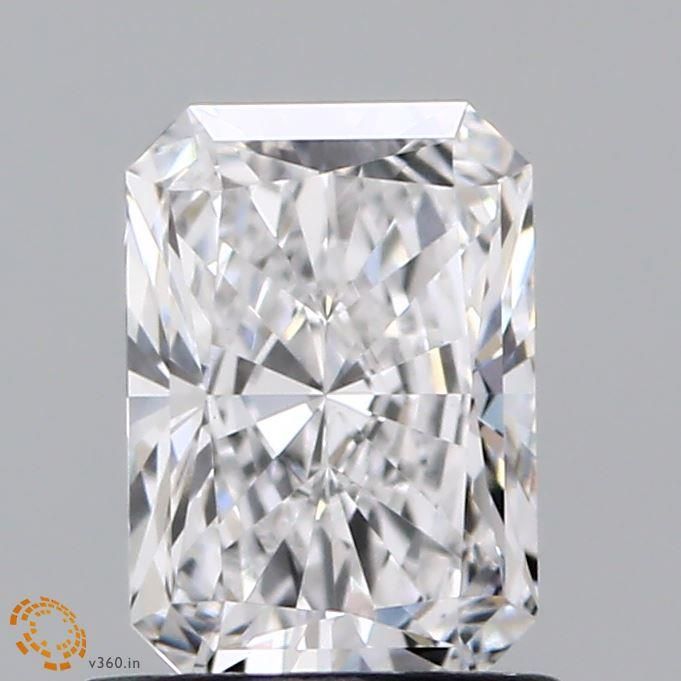0.92 Carat D-VS1 Radiant Lab Diamond