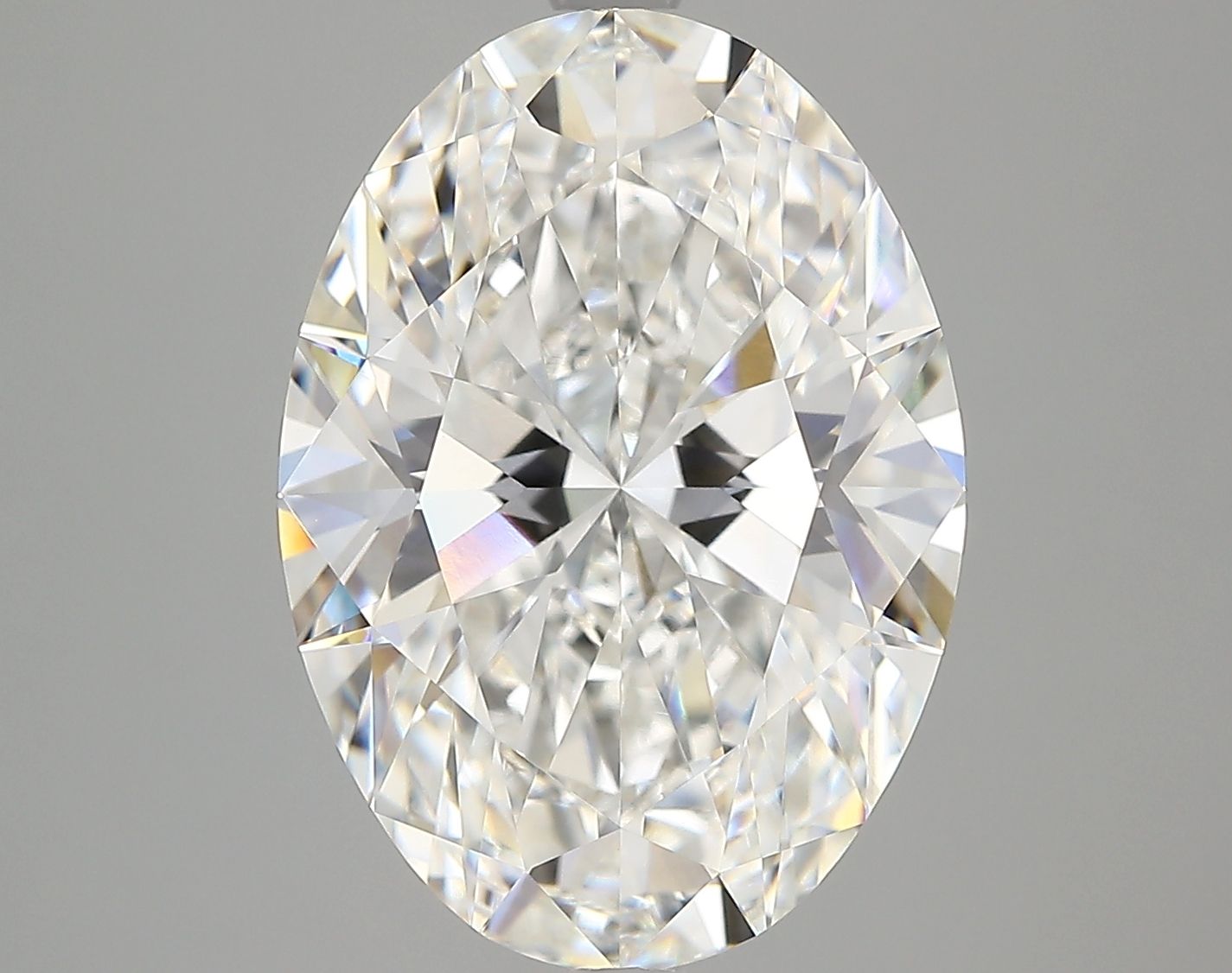 6.66 Carat E-VVS2 Oval Lab Diamond