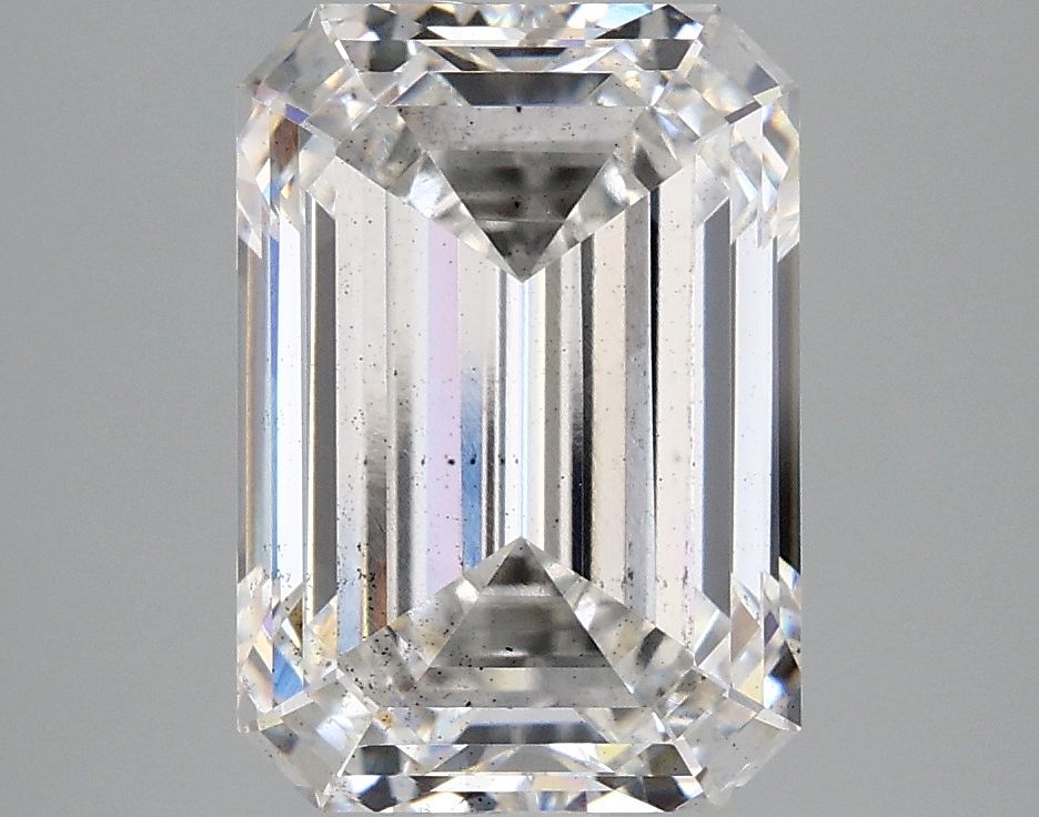 4.09 Carat F-SI1 Emerald Lab Diamond