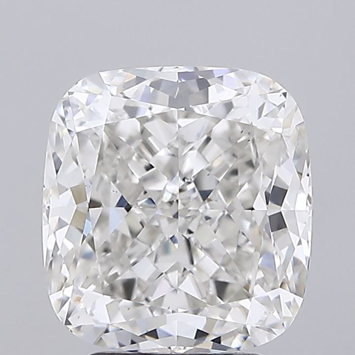 4.02 Carat G-VS1 Cushion Lab Diamond