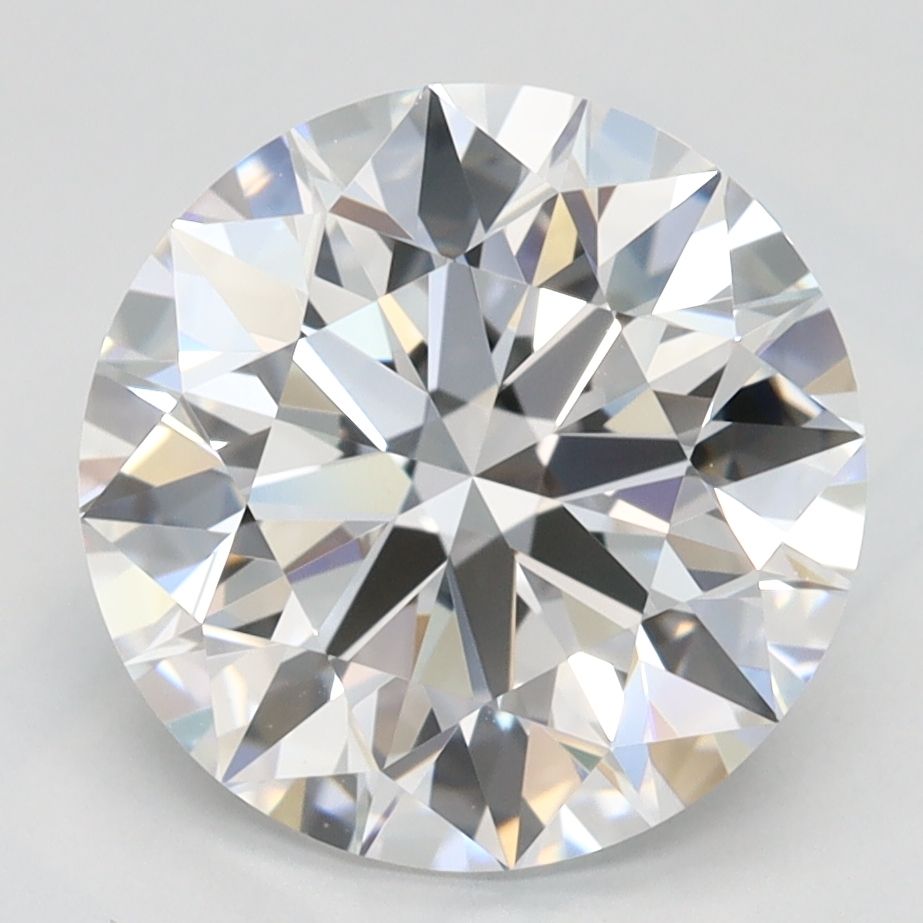 3.17 Carat D-IF Round Lab Diamond