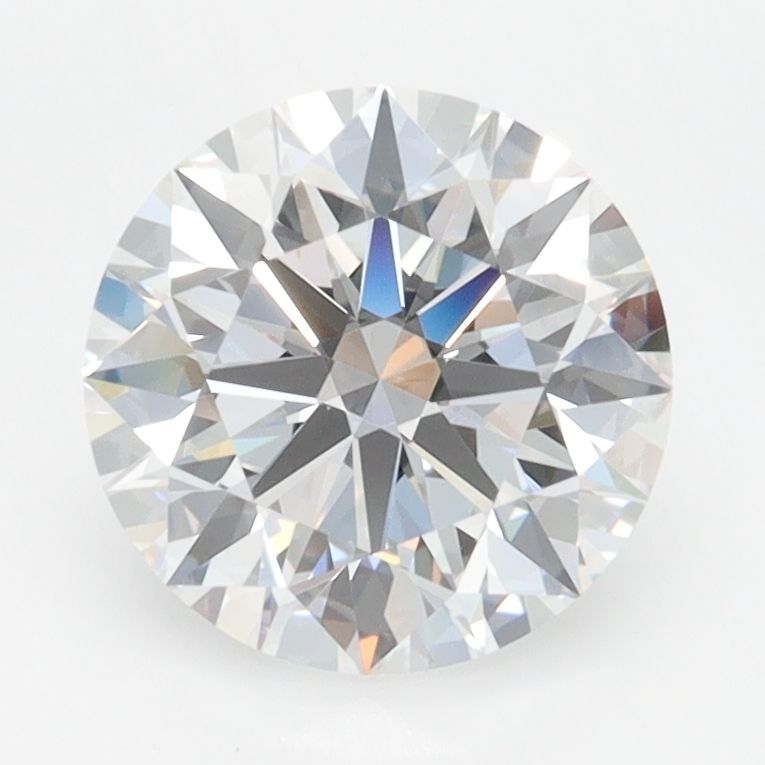 2.07 Carat D-IF Round Lab Diamond