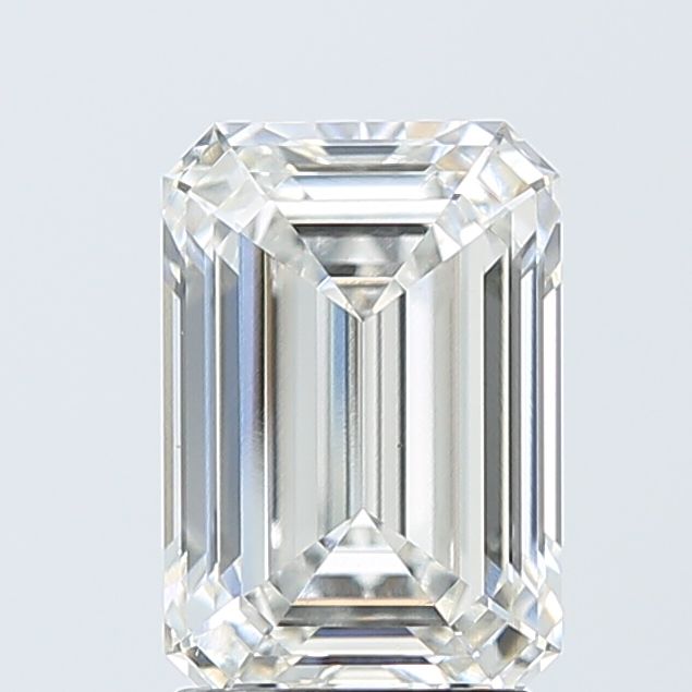 2.52 Carat F-VS1 Emerald Lab Diamond