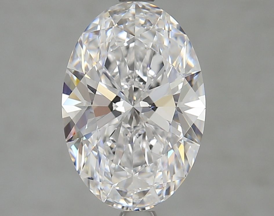 3.08 Carat D-IF Oval Lab Diamond