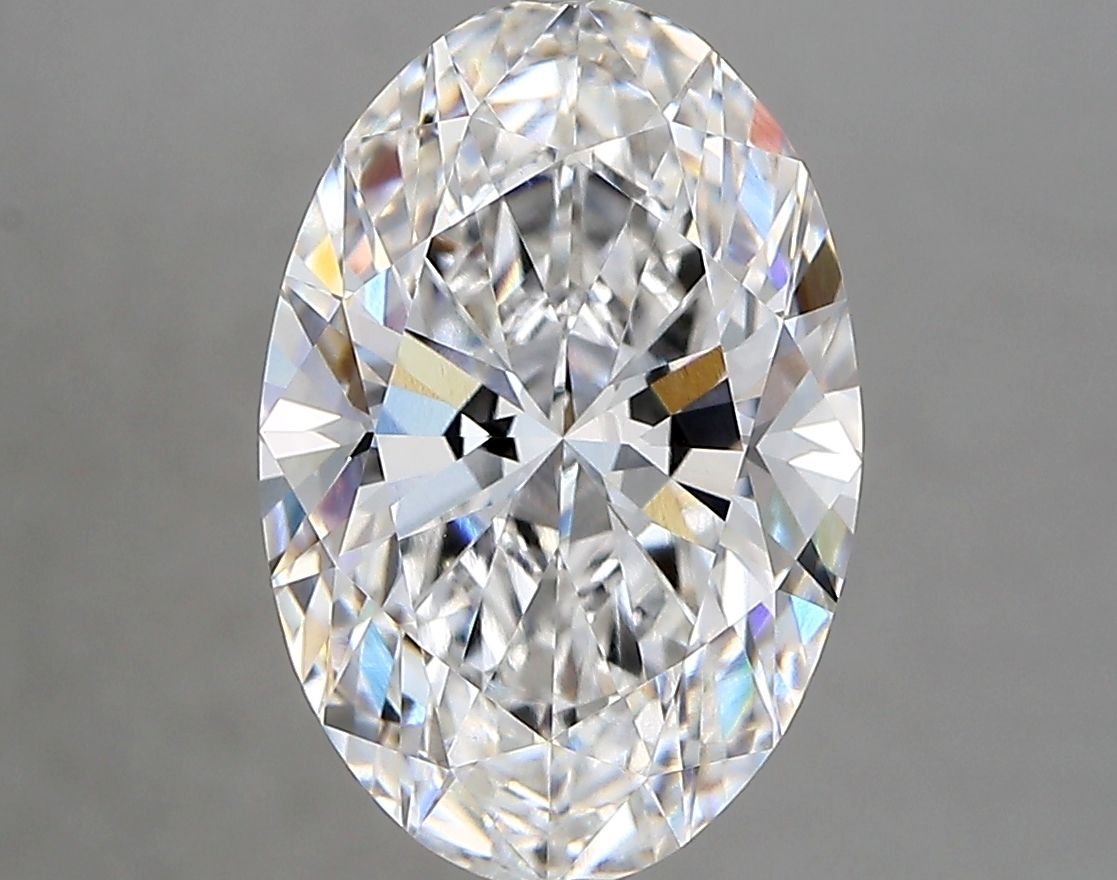 3.65 Carat E-VVS2 Oval Lab Diamond