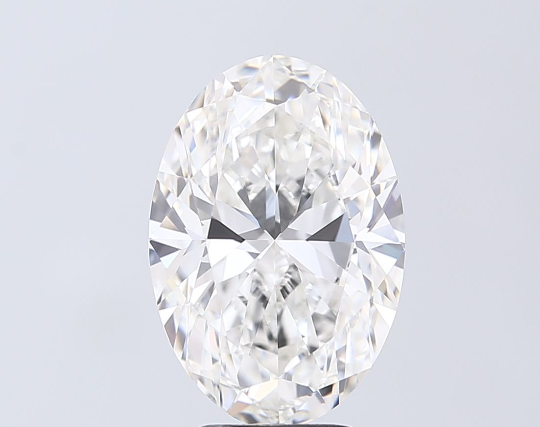 5.01 Carat F-VVS2 Oval Lab Diamond