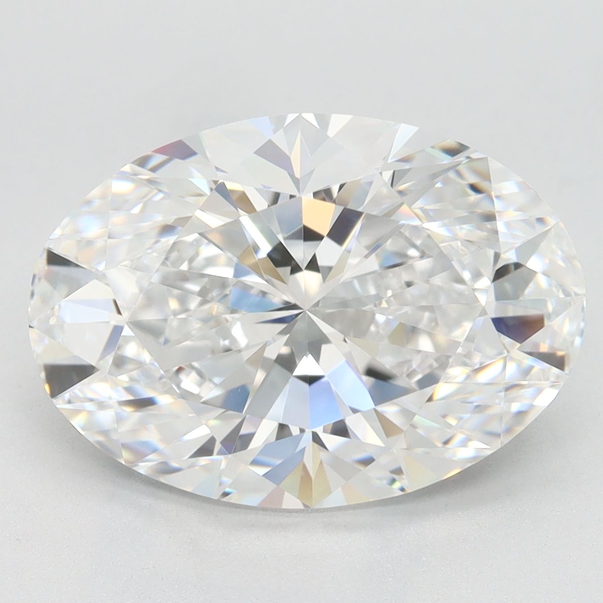 4.61 Carat D-VVS1 Oval Lab Diamond