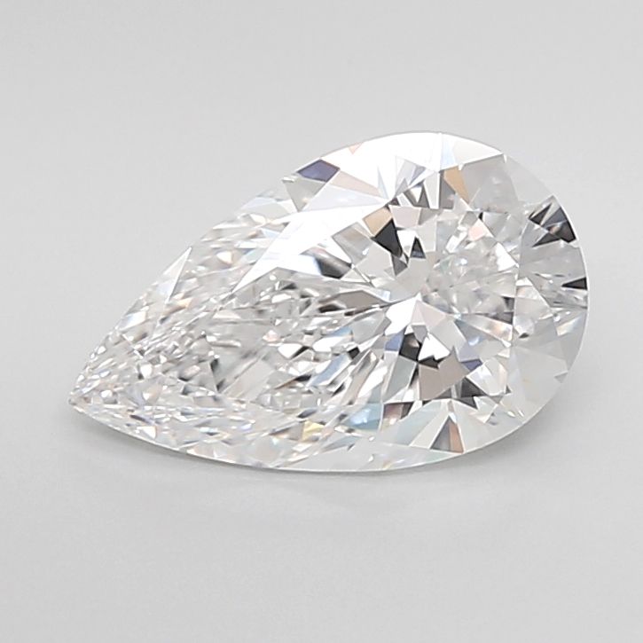 2.50 Carat D-VS1 Pear Lab Diamond