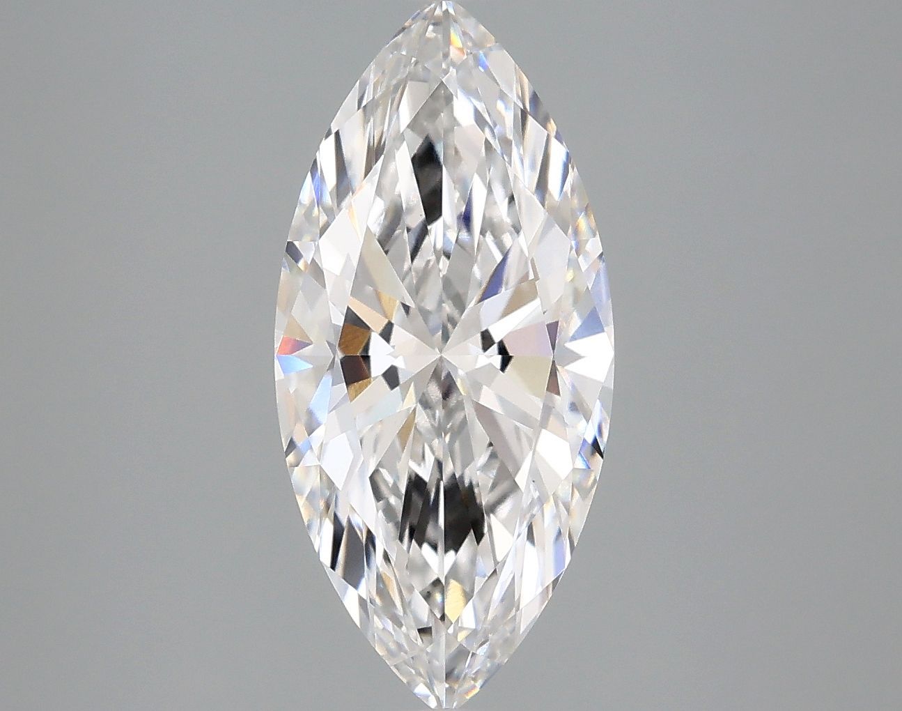 2.96 Carat E-VS1 Marquise Lab Diamond