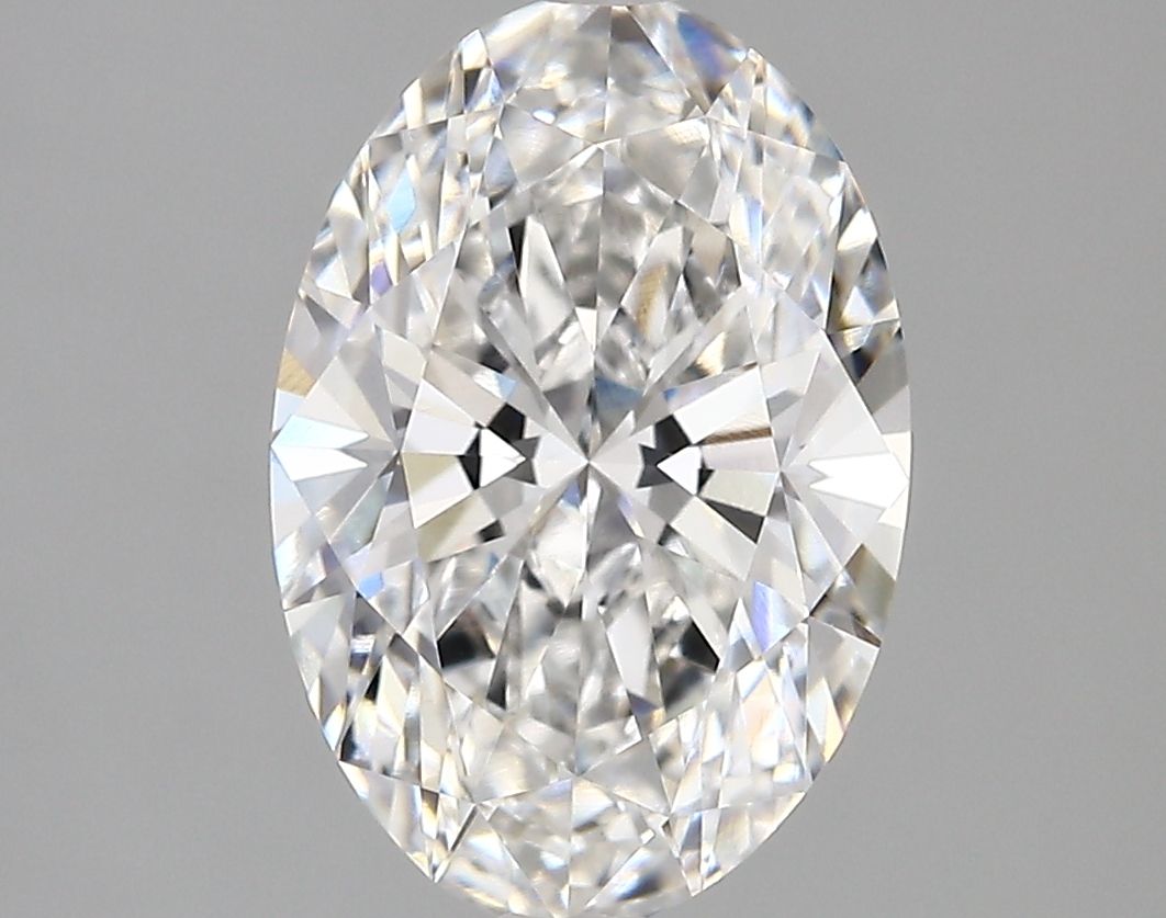 3.21 Carat E-VVS2 Oval Lab Diamond
