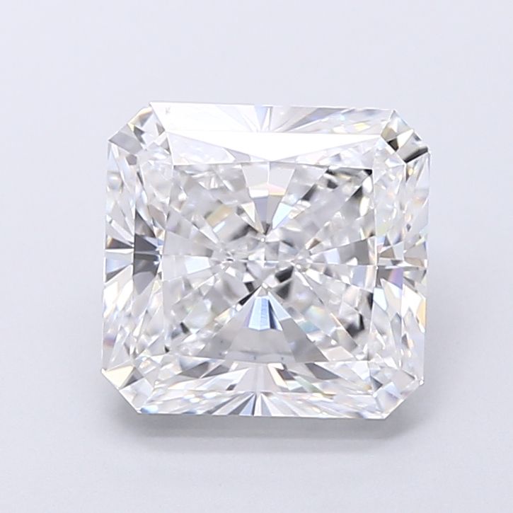 3.40 Carat D-VVS2 Radiant Lab Diamond