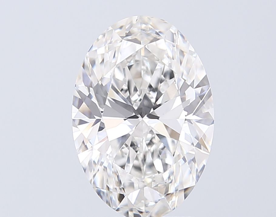 3.51 Carat F-VVS2 Oval Lab Diamond