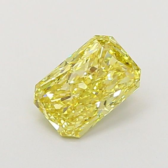 0.96 Carat Radiant Cut Fancy Yellow