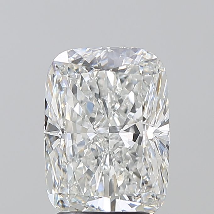 2.74 Carat F-VVS1 Cushion Lab Diamond