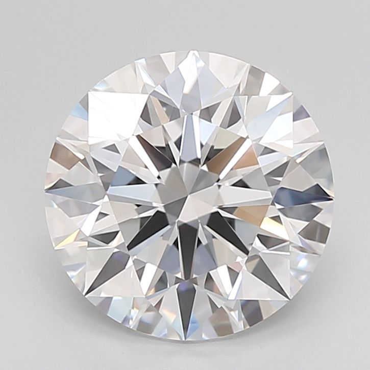 3.21 Carat D-IF Round Lab Diamond