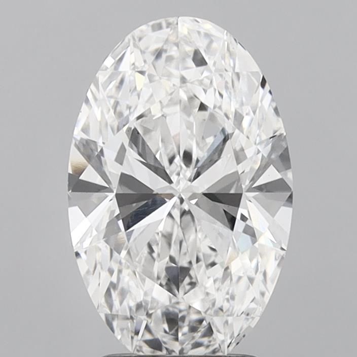 2.5 Carat F-VS1 Oval Lab Diamond