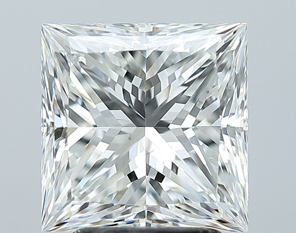 3.06 Carat G-SI1 Princess Cut Diamond