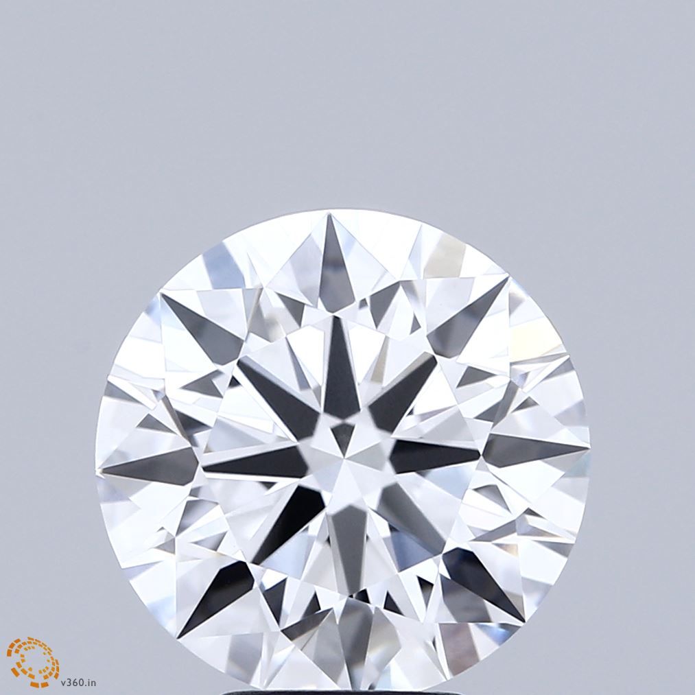 4.83 Carat D-VVS2 Round Lab Diamond