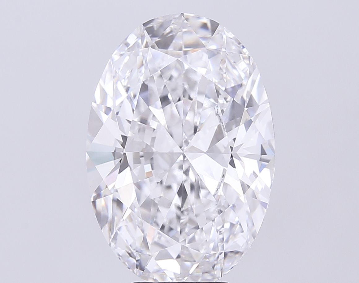 10.03 Carat F-VVS2 Oval Lab Diamond