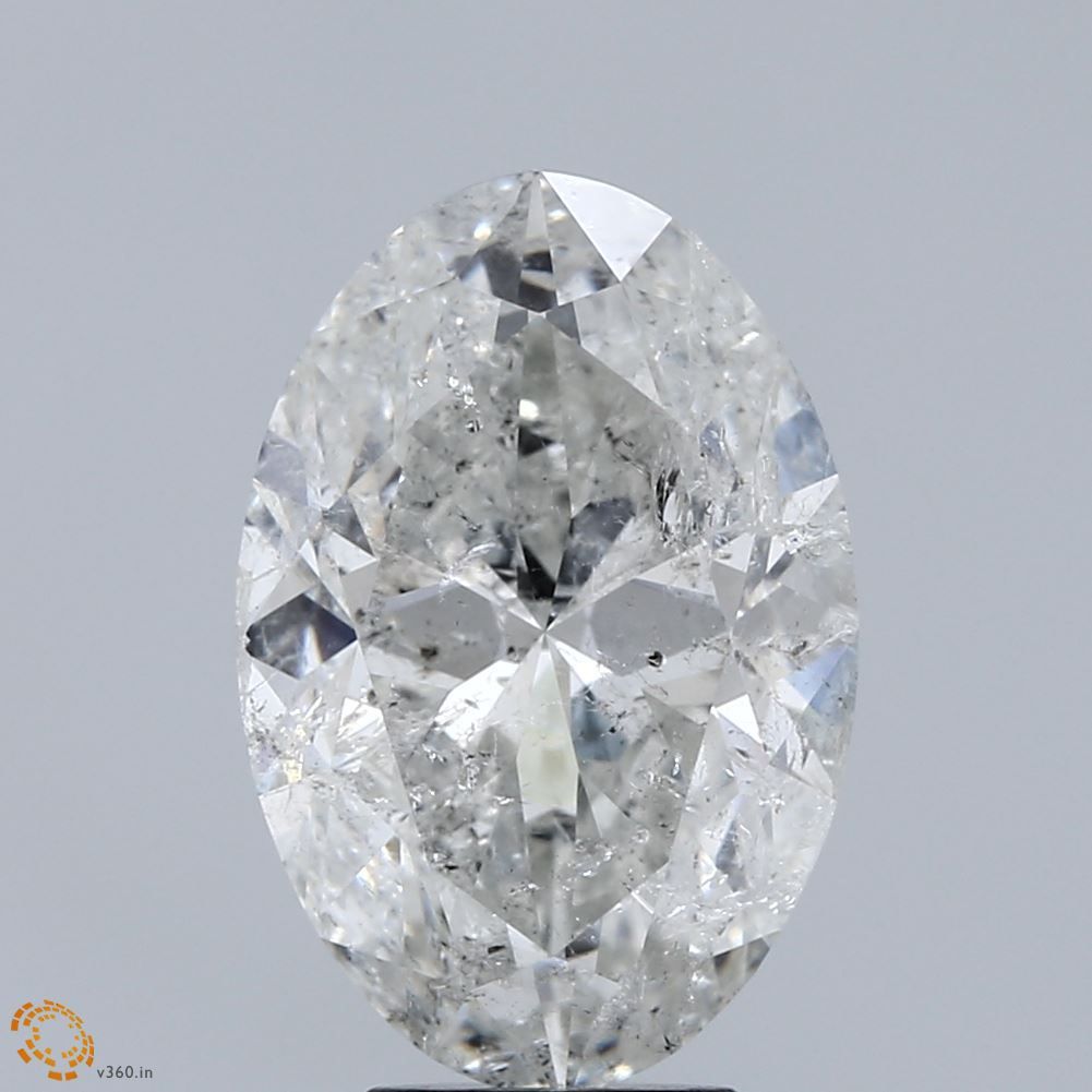 5.01 Carat I-I1 Oval Cut Diamond