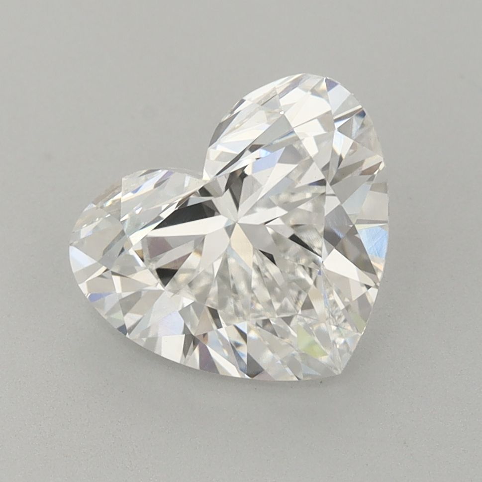 2.56 Carat F-VVS2 Heart Lab Diamond