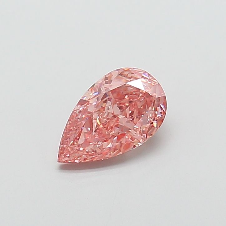 2.01 Carat Pear Cut Fancy Pink