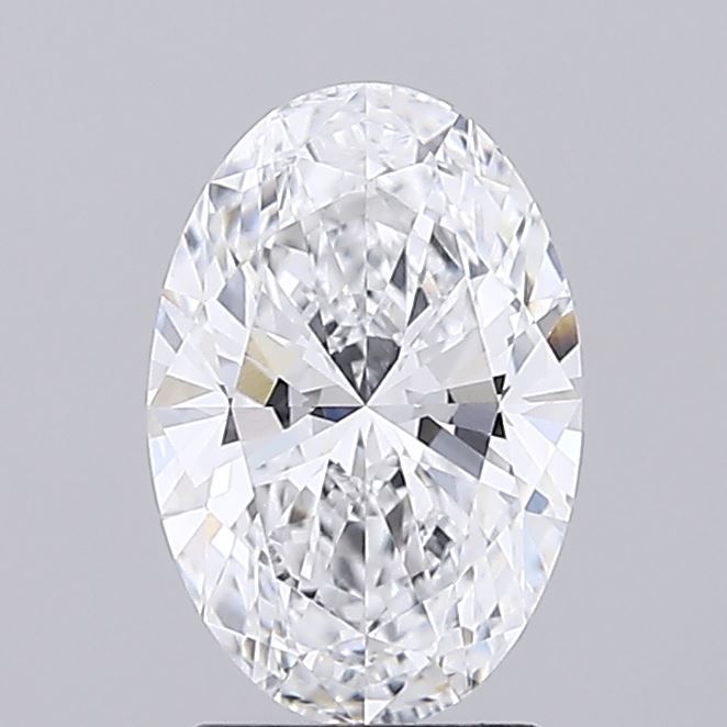 2.00 Carat D-VVS2 Oval Lab Diamond
