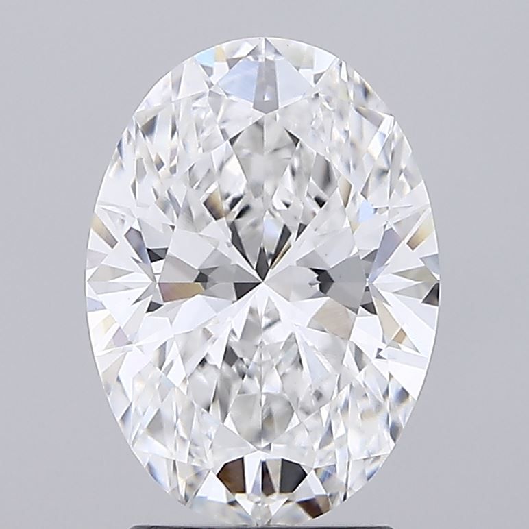 2.73 Carat E-VVS2 Oval Lab Diamond