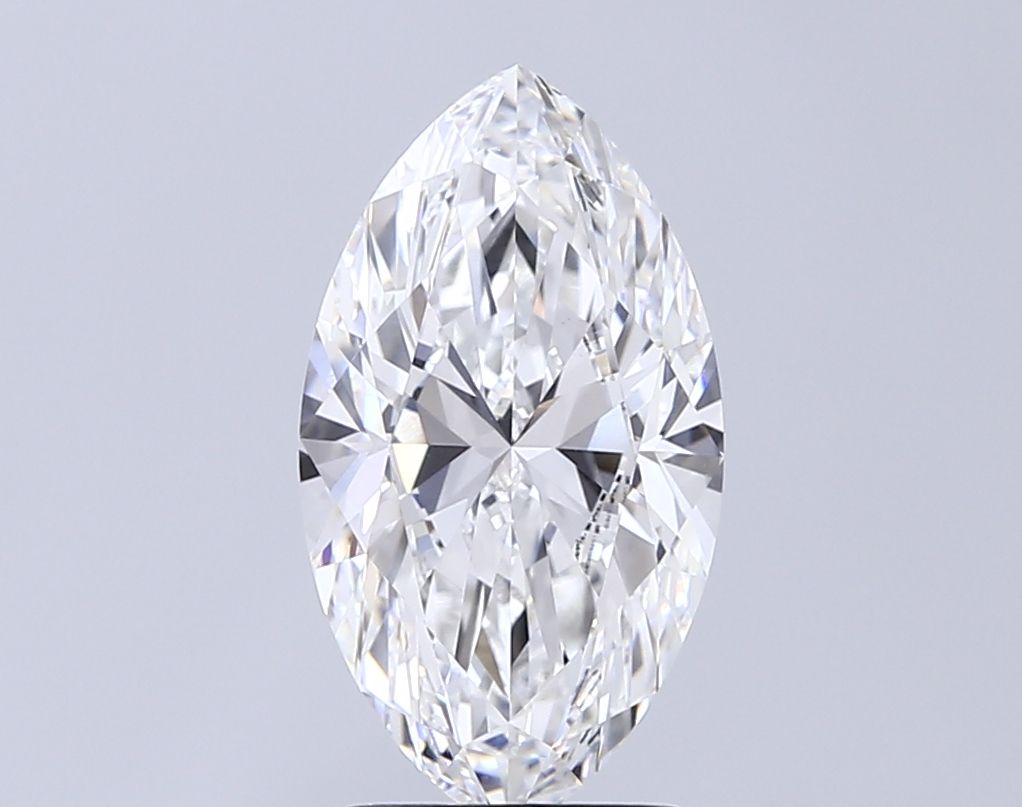 3.01 Carat F-VVS2 Marquise Lab Diamond