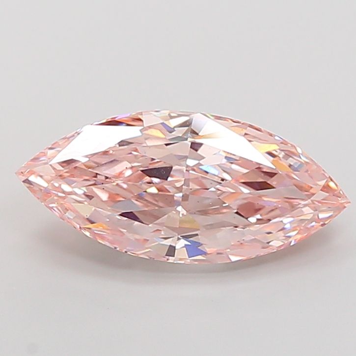 5.53 Carat Marquise Cut Fancy Pink