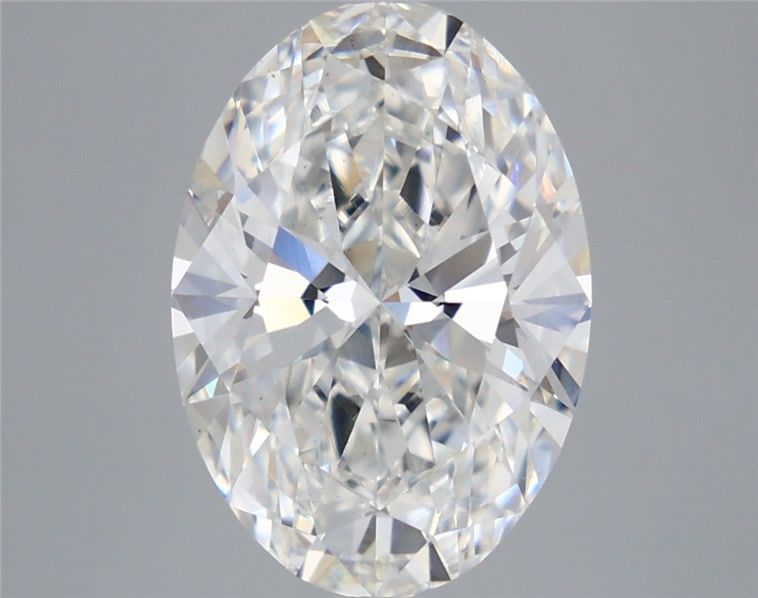 5.09 Carat F-VS1 Oval Lab Diamond
