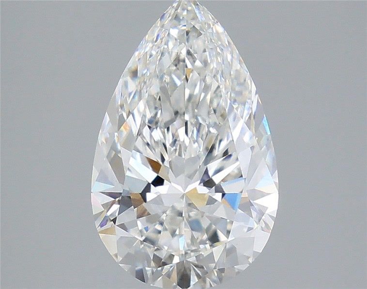 3.01 Carat F-VVS2 Pear Lab Diamond
