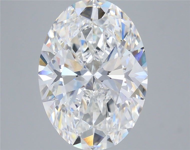 6.54 Carat E-VS1 Oval Lab Diamond