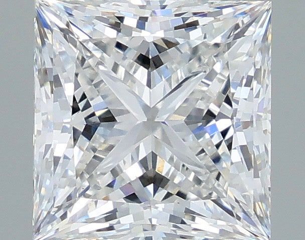 3.23 Carat F-VVS2 Princess Lab Diamond