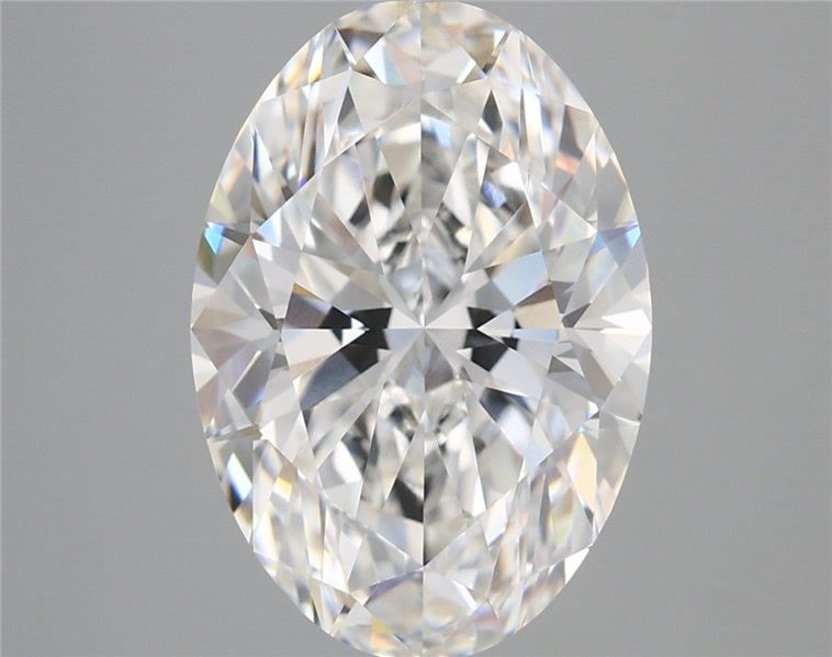 4.52 Carat E-VVS2 Oval Lab Diamond