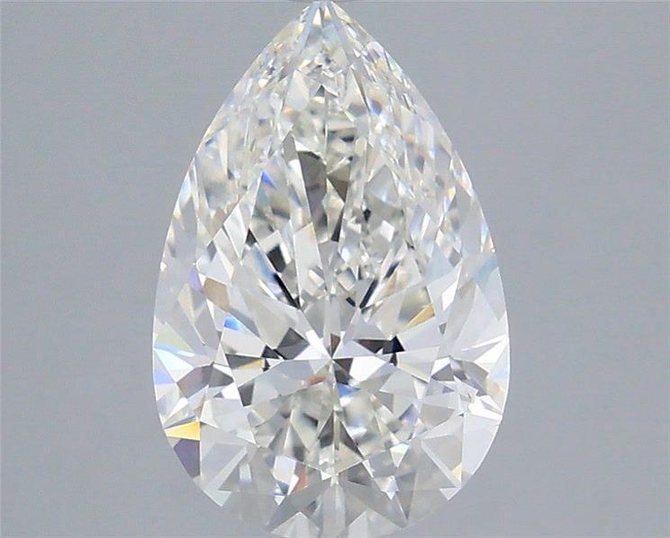 2.52 Carat F-VVS2 Pear Lab Diamond
