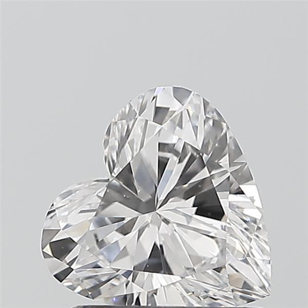0.91 Carat D-VVS2 Heart Lab Diamond