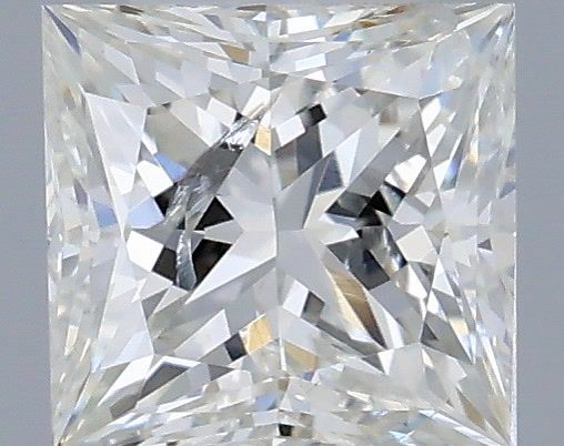0.37 Carat G-I1 Princess Cut Diamond