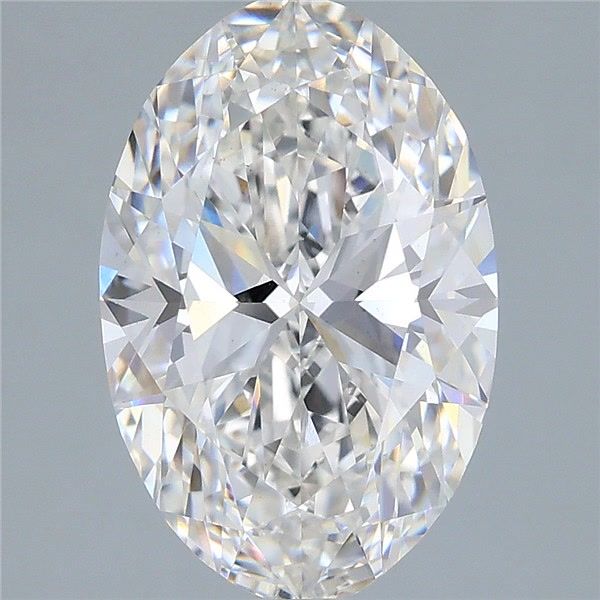 4.02 Carat E-VS1 Oval Lab Diamond