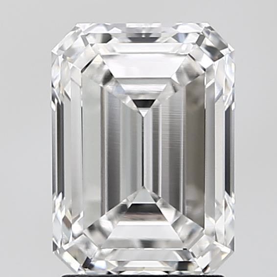 2.80 Carat F-VVS2 Emerald Lab Diamond