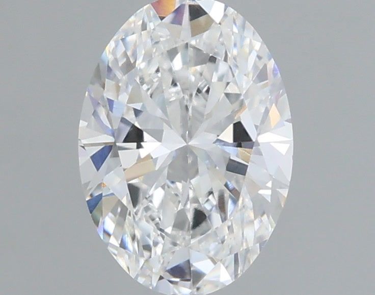 0.81 Carat E-VVS2 Oval Lab Diamond