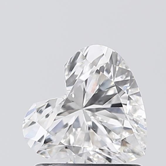 0.92 Carat E-VS2 Heart Lab Diamond