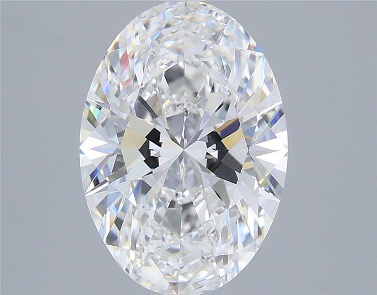 3.07 Carat E-VVS2 Oval Lab Diamond